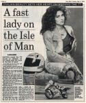 A Fast Lady on the Isle of Man